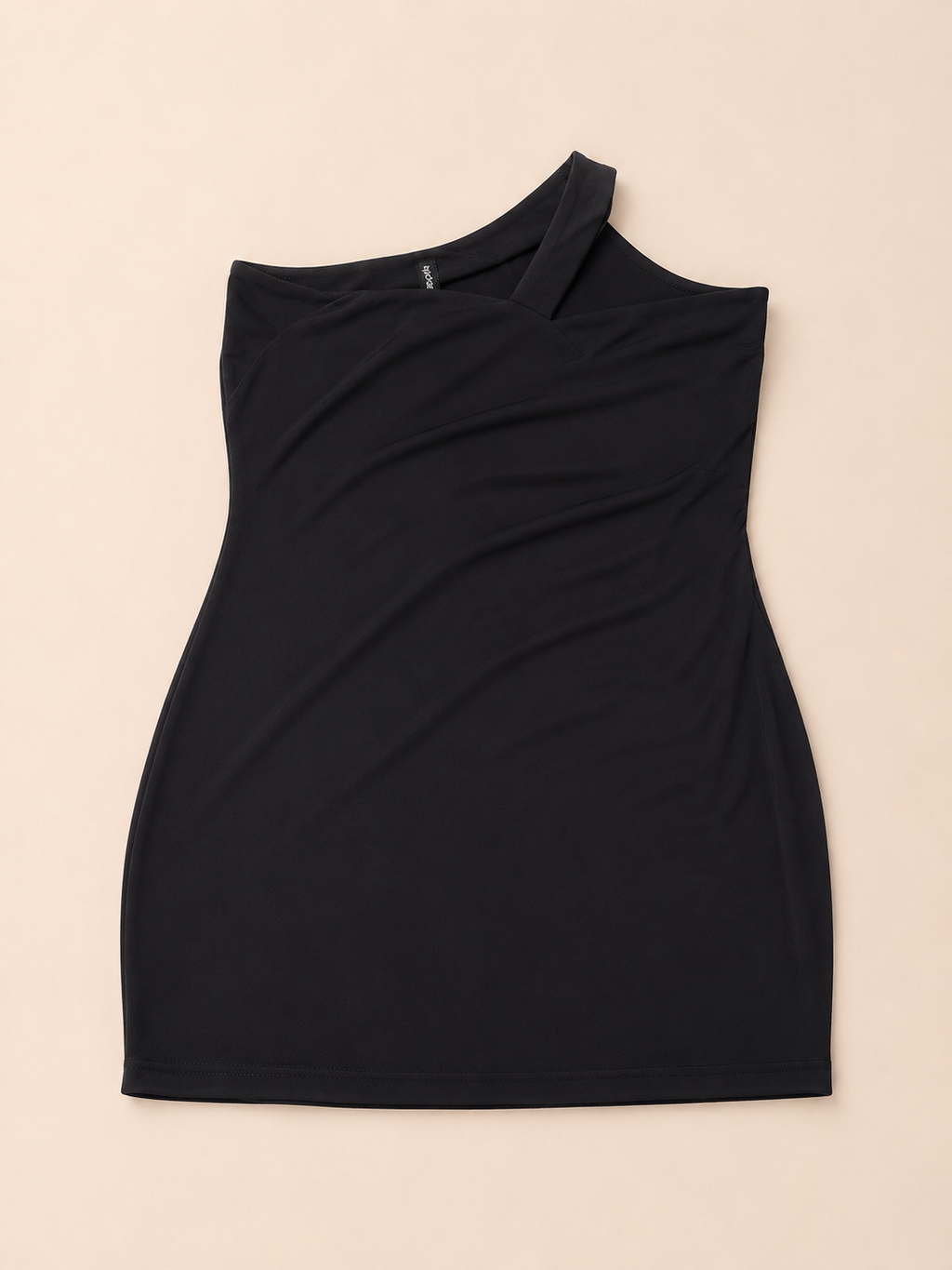Midnight Muse One-Shoulder Mini Dress