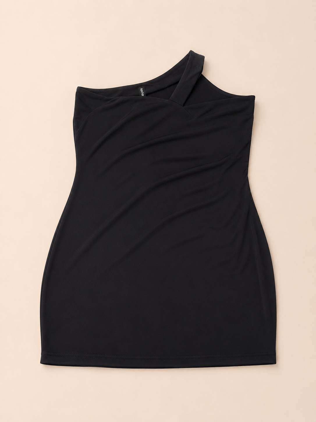 Midnight Muse One-Shoulder Mini Dress