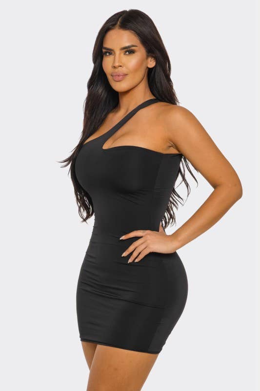 Double Layer Women Sexy Mini Short Dress Solid