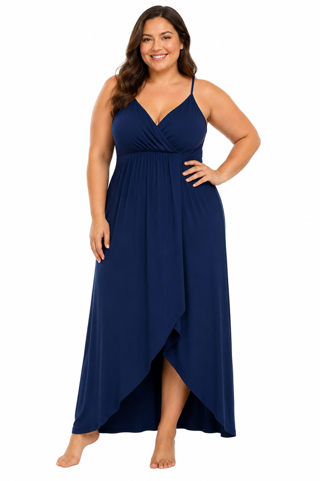 Midnight Elegance Maxi Dress